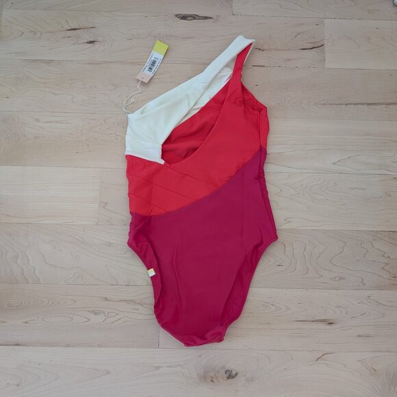 Swimsuit - The Sidestroke - Spritz & Summer Berry & White Sand - Picture 4 of 5